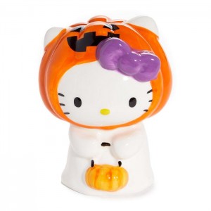 Hello Kitty Hello Kitty Halloween Trick or Treat Ghost Ceramic Figurine Orange | USA_HK50491