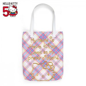 Hello Kitty Hello Kitty (Hello Kitty Dress Tartan Series) Purple | USA_HK49336