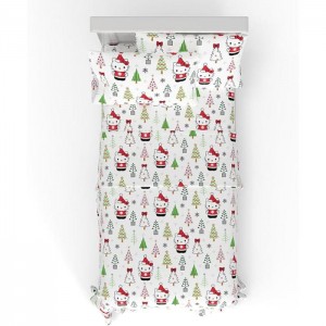 Hello Kitty Hello Kitty Holiday Cotton Flannel Sheet Set Multicolor | USA_HK34368