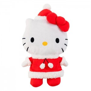 Hello Kitty Hello Kitty Holiday Plush Cuddle Pillow Buddy Red | USA_HK99672