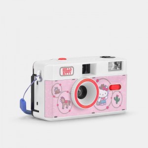 Hello Kitty Hello Kitty Howdy Partner 35mm Camera Pink | USA_HK98817