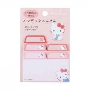 Hello Kitty Hello Kitty Index Tab Sticky Notes Pink | USA_HK66886