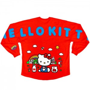 Hello Kitty Hello Kitty JapanLA Classic Spirit Jersey Red | USA_HK19889
