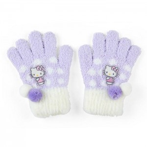 Hello Kitty Hello Kitty Kids Cozy Gloves Purple | USA_HK17130