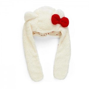 Hello Kitty Hello Kitty Kids Hooded Wrap Scarf White / Red | USA_HK57279