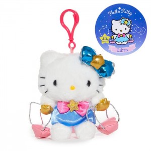 Hello Kitty Hello Kitty Libra Mascot Clip (Zodiac Series) Blue / White | USA_HK10900