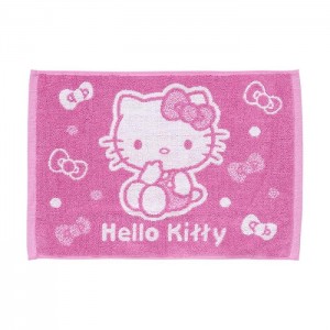 Hello Kitty Hello Kitty Mini Cotton Bath Mat Pink | USA_HK72372