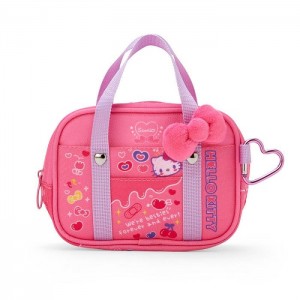 Hello Kitty Hello Kitty Mini Handbag (Sanrio Academy Series) Red | USA_HK51612