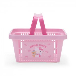 Hello Kitty Hello Kitty Mini Shopping Storage Basket Pink | USA_HK97120
