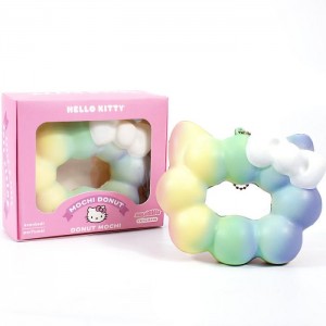 Hello Kitty Hello Kitty Mochi Donut Squishy Keychain Multicolor | USA_HK36951