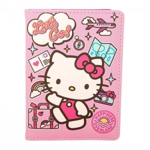 Hello Kitty Hello Kitty Passport Holder (Let's Go!) Pink | USA_HK26699
