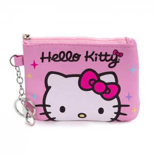 Hello Kitty Hello Kitty Pink Keychain Card Case Pink | USA_HK16489