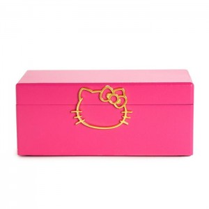 Hello Kitty Hello Kitty Pink Lacquered Jewelry Box Organizer Red | USA_HK91538