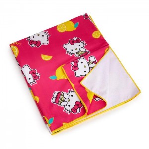 Hello Kitty Hello Kitty Pink Lemonade Beach Towel Red | USA_HK74575