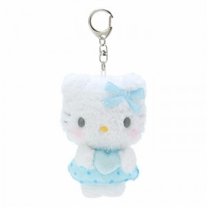 Hello Kitty Hello Kitty Plush Keychain Mascot (Dreaming Angel Series Pt 2) White / Blue | USA_HK21007