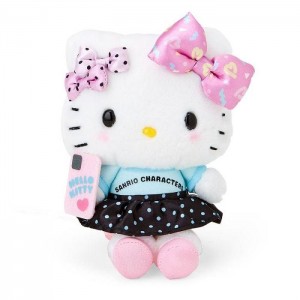 Hello Kitty Hello Kitty Plush Mascot Keychain (Day at the Funfair Series) Pink | USA_HK94846