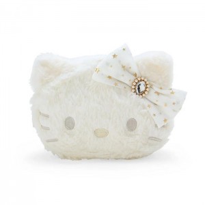 Hello Kitty Hello Kitty Plush Zipper (Winter Star Series) White | USA_HK38136