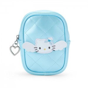 Hello Kitty Hello Kitty Quilted Mini Zipper (Dreaming Angel Series Pt 2) Blue | USA_HK98538
