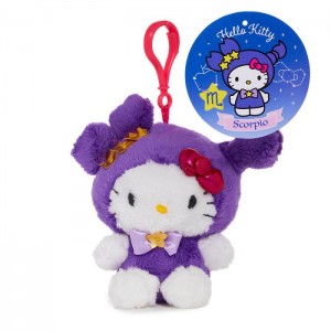 Hello Kitty Hello Kitty Scorpio Mascot Clip (Zodiac Series) Purple | USA_HK38193
