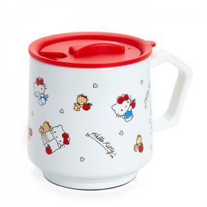 Hello Kitty Hello Kitty Stainless Steel Mug Red | USA_HK55837