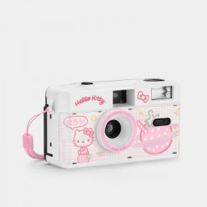 Hello Kitty Hello Kitty Strawberry Planet 35mm Camera Pink | USA_HK42621