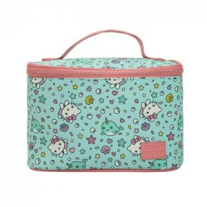 Hello Kitty Hello Kitty Under the Sea Travel Beauty Case Green | USA_HK14587