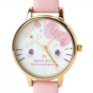 Hello Kitty Hello Kitty Wrist Watch (50th Anniv. The Future In Our Eyes) Pink | USA_HK94716