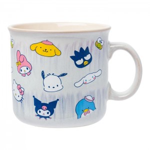 Hello Kitty Hello Kitty and Friends Ceramic Mug (Glaze Faces) Blue | USA_HK86813