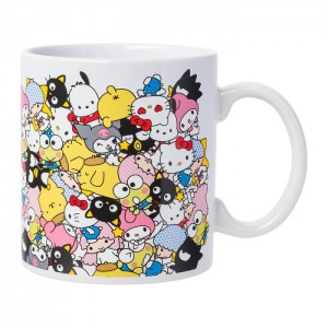 Hello Kitty Hello Kitty and Friends Ceramic Mug (Bunch Hug) Multicolor | USA_HK76797