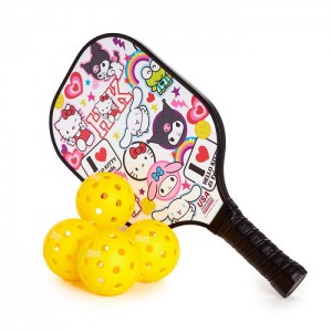 Hello Kitty Hello Kitty and Friends Pickleball Set Pink / White | USA_HK74414