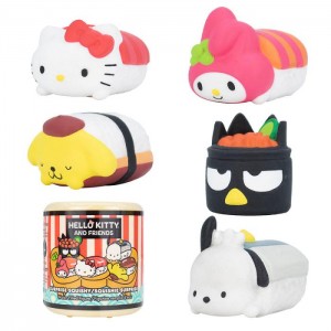 Hello Kitty Hello Kitty and Friends Sushi Capsule Squishies (Series 4) Multicolor | USA_HK89536