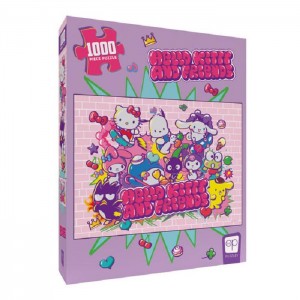 Hello Kitty Hello Kitty and Friends Tokyo Skate 1000-Pc Puzzle Purple | USA_HK77856