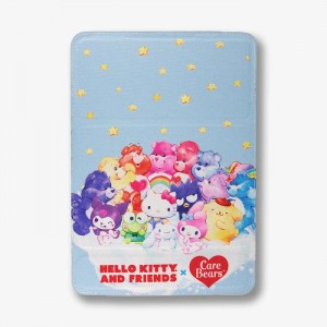 Hello Kitty Hello Kitty and Friends x Care Bears Foldable iPad Sleeve Blue Multicolor | USA_HK22072