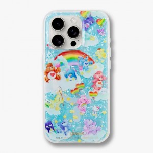 Hello Kitty Hello Kitty and Friends x Care Bears iPhone Case Blue Multicolor | USA_HK35114