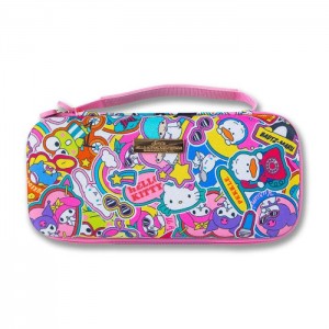 Hello Kitty Hello Kitty and Friends x Sonix Nintendo Switch Carrying Case (Stickers) Multicolor | USA_HK45685