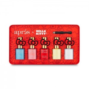 Hello Kitty Hello Kitty x Aprés 5-pc Nail Gel Couleur Set Multicolor | USA_HK90530