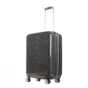 Hello Kitty Hello Kitty x FUL 25.5" Pose Hardshell Luggage (Black) Black | USA_HK91377