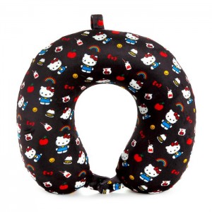 Hello Kitty Hello Kitty x FUL Classic Neck Pillow Black | USA_HK85553