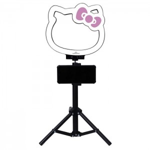 Hello Kitty Hello Kitty x Impressions Vanity 10" Desktop Ring Light Tripod White | USA_HK13398