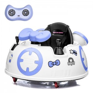 Hello Kitty Hello Kitty x Kool Karz Playground Kids Space Explorer Ride On White / Blue | USA_HK11350