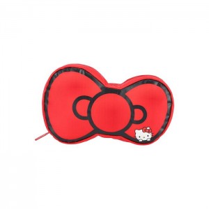 Hello Kitty Hello Kitty x LeSportsac Ribbon Cosmetic Clutch (Style Essential) Red | USA_HK86229