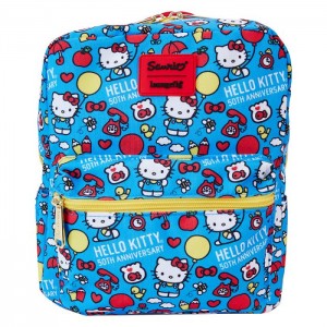 Hello Kitty Hello Kitty x Loungefly 50th Anniversary Classic Mini Blue | USA_HK46503