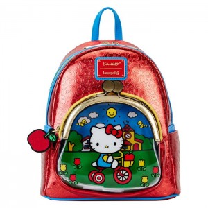 Hello Kitty Hello Kitty x Loungefly 50th Anniversary Classic Coin Purse Mini Red | USA_HK14816