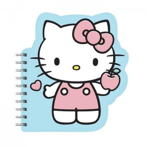Hello Kitty Hello Kitty x Studio Oh! Classic Blue Die-Cut Notebook Blue | USA_HK33522