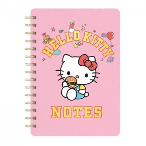 Hello Kitty Hello Kitty x Studio Oh! College Letters Agatha Notebook Pink | USA_HK41760
