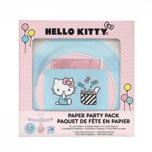 Hello Kitty Hello Kitty x Studio Oh! Happy Birthday Paper Party Pack Pink | USA_HK49833