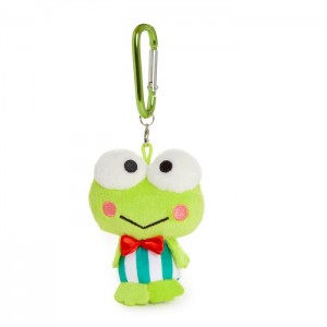 Hello Kitty Keroppi Plush Mascot Carabiner Green | USA_HK87410