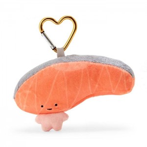 Hello Kitty Kirimichan Plush Mascot All My Heart Keychain Orange | USA_HK83865