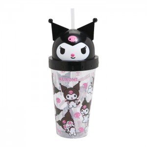 Hello Kitty Kuromi 3D Acrylic Travel Tumbler Black | USA_HK16013