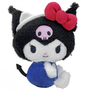 Hello Kitty Kuromi 6" Mascot Plush (Hello, Everyone! Series) Blue / Black | USA_HK57233